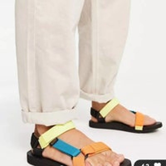 NWOT Teva Original universal sandals in retro multi Sz 12 main image 6
